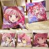 Чехол на подушку Puella Magi Madoka Magica Модный квадратный чехол на подушку Спальня Гостиная Декор в стиле Ins Отдых