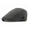 Cotton Peaked Cap Men's Forward Cap Spring Summer Beret Women's Forward Cap