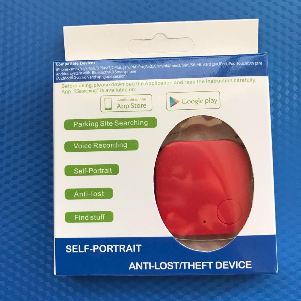 Smart Square 5.0 Bluetooth Tracker: Anti-Loss Device for Kids & Seniors, Phone Item Locator, Two-Way Alarm, Location Finder