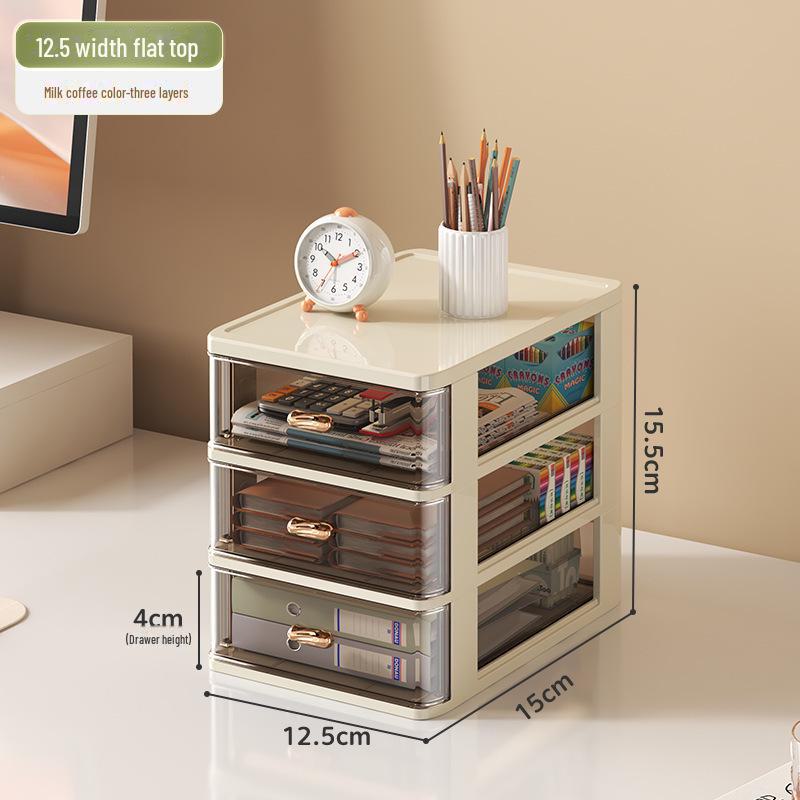 Пластиковый настольный органайзер для канцелярских принадлежностей и косметики