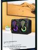X2 RGB проводные мини-мультимедийные компьютерные колонки для настольных компьютеров и ноутбуков