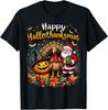 Happy Hallothanksmas for Halloween Thanksmas Holiday Season T-Shirt