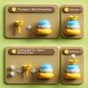 Подвесная игрушка-шарик для развития оральной моторики Интерактивный дизайн кита и медведя Игрушка-труба с двухрежимным гудком и плавающим шариком для малышей