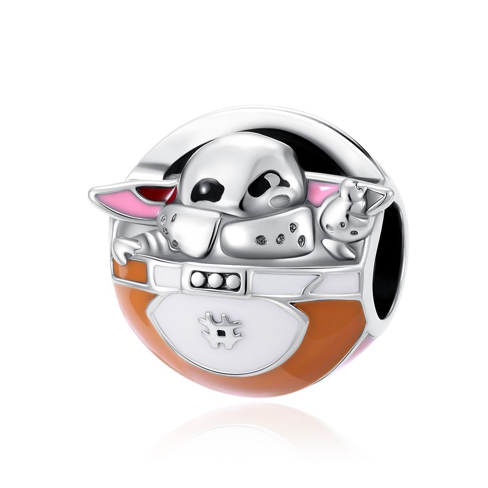 Minsocharm Подвеска Кот Собака Динозавр Мальчик Девочка Бусина Подходит для Оригинального Браслета-цепочки Змеи 3 мм Изысканные Ювелирные Изделия Подарки