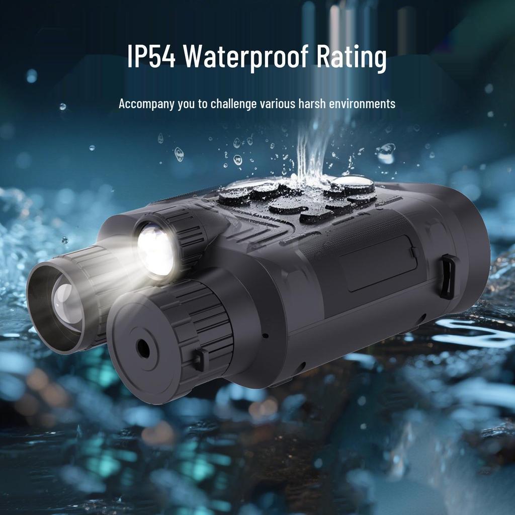 4K HD High Magnification Infrared Digital Night Vision Binoculars with Low Light Capability