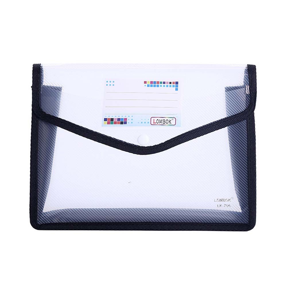 Pouch Pvc  Portfolio Data Pocket Paper Storage Bag Organ File Bag File Folder Document Organizers