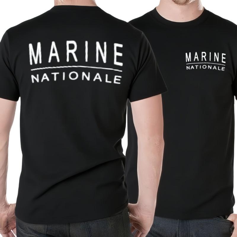Camiseta Del Ejrcito Francs Para Hombre Camisa De Unisexga Corta Informal 100 Algodn