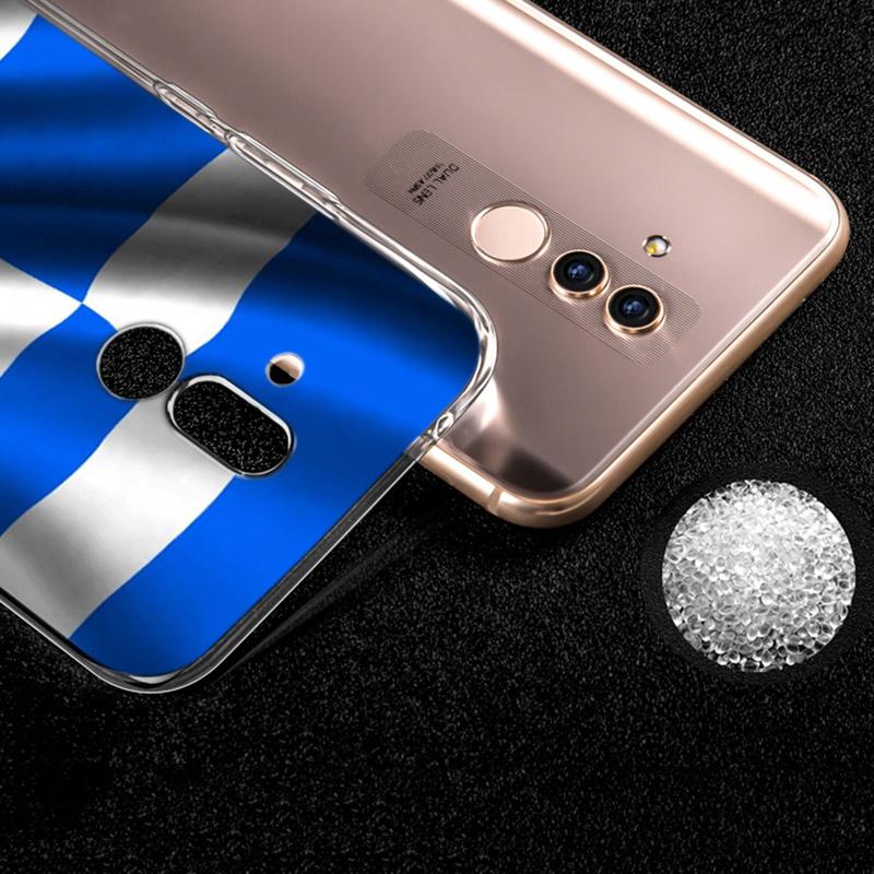 Греческие национальные флаги для Huawei Mate 40 30 20 20X 10 RS P Smart 2021 2020 ZS Pro Plus Lite 2019, чехол для телефона