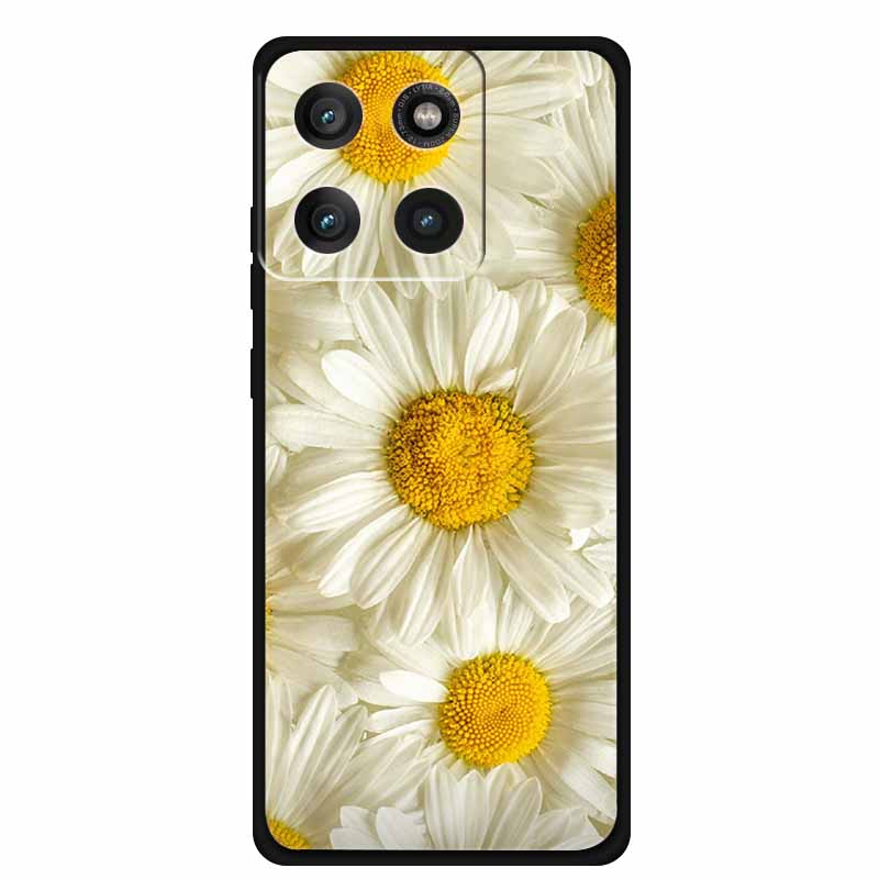 Силиконовый TPU чехол для Motorola Edge 60 Pro Защитный мягкий чехол Технологичный стиль Coque для Moto Edge60 Pro Capa Новый Ударопрочный Fundas
