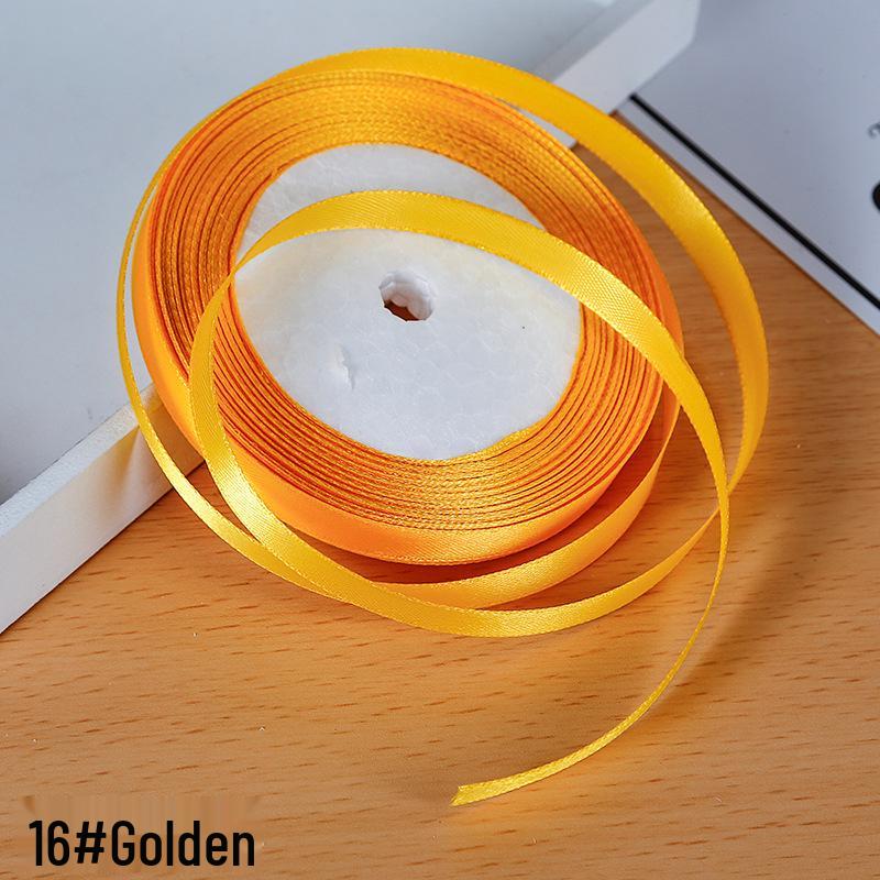 1 см атласная лента для украшения подарочной коробки и бантов, специальная для трансграничной торговли