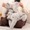 35-50 см мультяшный слон плюшевые игрушки милые мягкие милые мягкие лежачие животные подушки куклы для девочки подарок на день рождения праздник