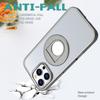 For iPhone 16 Pro Max Kickstand Case TPU+PC Clear Back Phone Cover Compatible with MagSafe