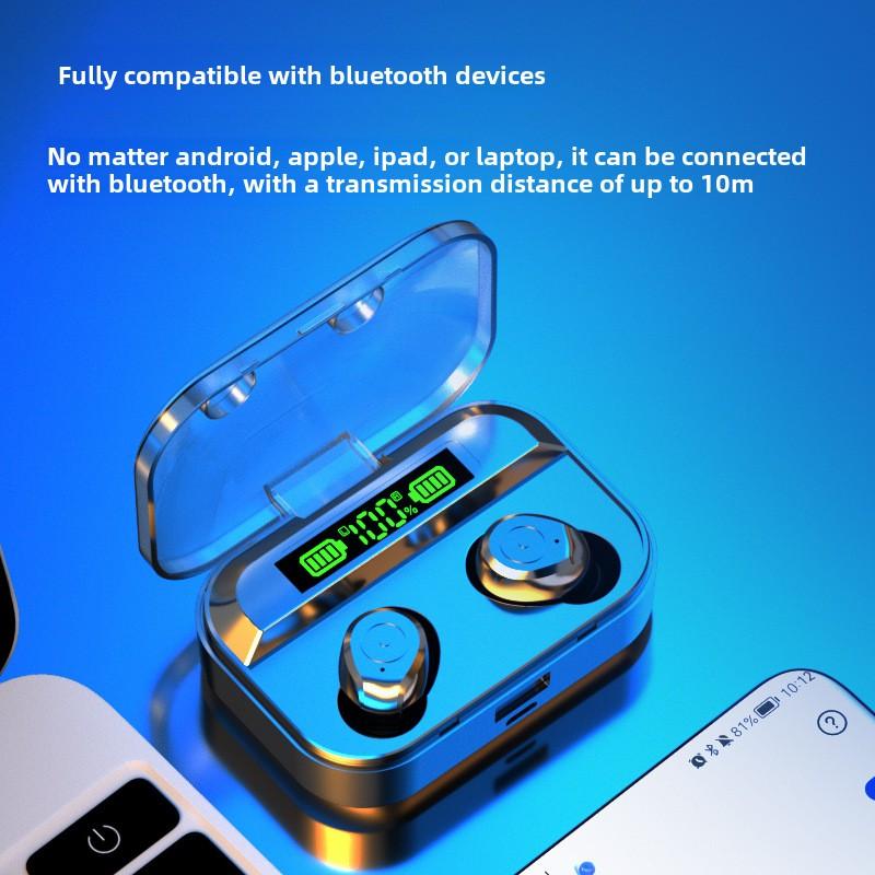 Новые Bluetooth-наушники TWS 5.1 Беспроводные спортивные стереонаушники с цифровым дисплеем