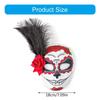 Sugar Skulls Mask Mexicans Masquerade Mask Day of the Dead Mask with Flower Halloween Mask Party Mask Full Face Mask