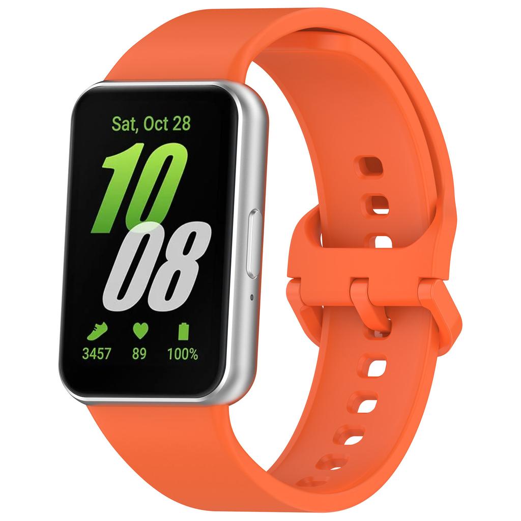 Спортивный силиконовый ремешок для Samsung Galaxy Fit 3 Браслет для умных часов Резиновый браслет Correa для Samsung Galaxy Fit3 Ремешки Аксессуары