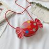 Kids Cute Candy Shoulder Bag Girls Crossbody Bag Messenger Bag Pu Leather Small Handbag Bags Coin Purse