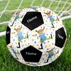 Custom Name Pippi Longstocking Theme Size 5 Soccer Ball, Suitable for Both Indoor and Outdoor Matches, a Gift Suitable for Everyone.