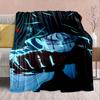 Jujutsu Kaisen Flannel Premium Blanket Soft Warm Throw Lightweight Plush Sofa Bed Home Decor -QJY
