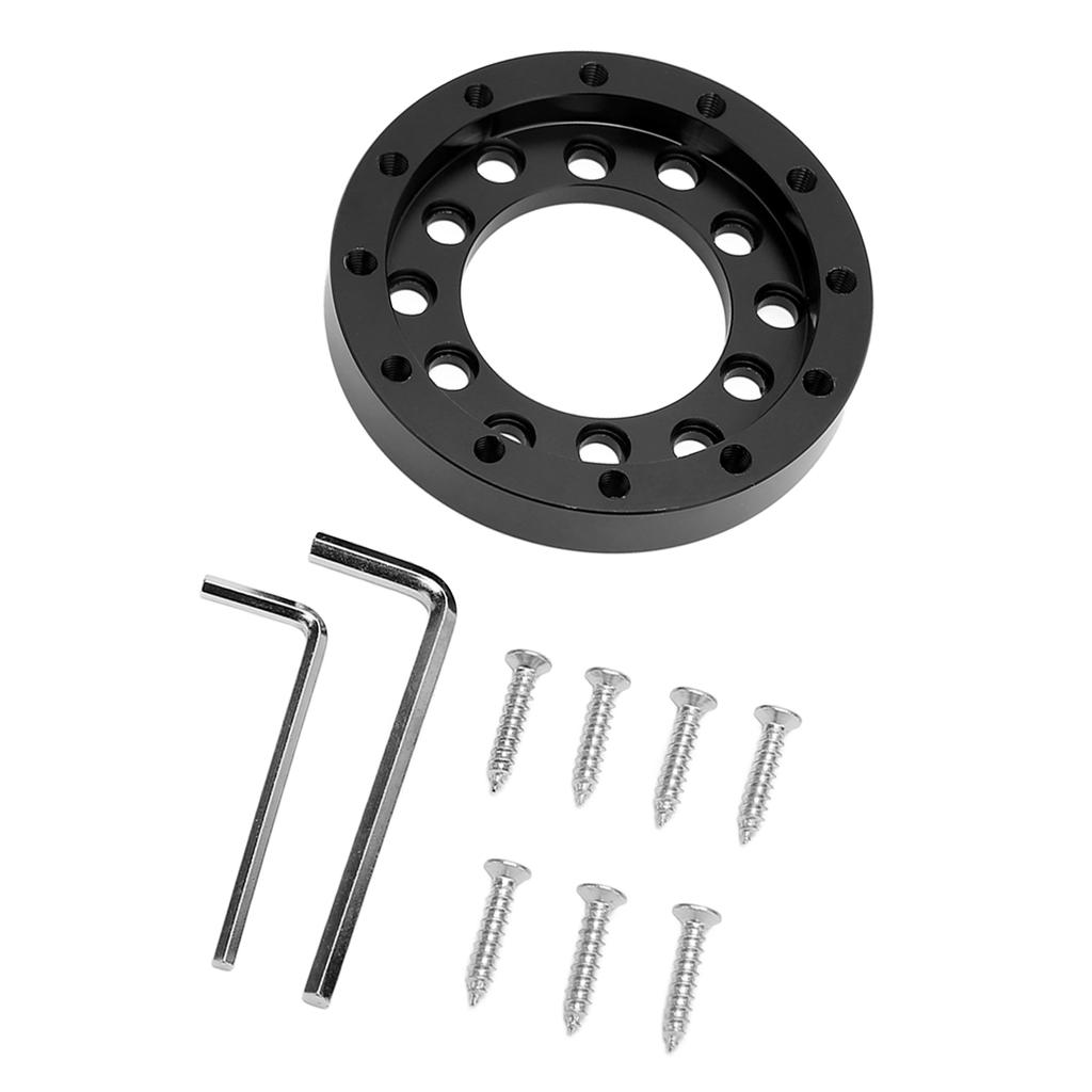 70mm Steering Wheel Adapter Plate Professional Aluminum Racing Car Gaming Steering Wheel Adapter