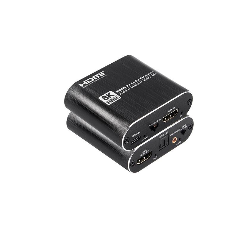 8K/60Hz HDMI 2.1 Аудио разветвитель с поддержкой eARC и VRR