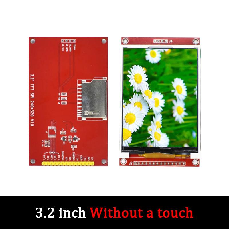 LIZAO 3,2-дюймовый последовательный цветной TFT LCD дисплей SPI 320x240 с сенсорной панелью, драйвер ILI9341, модуль для разработки STM32 Arduino