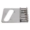 6 Saddle Guitar Bridge Replacement Metal Saddle Bridge Electric Guitar Bridge  For Electric Guitar