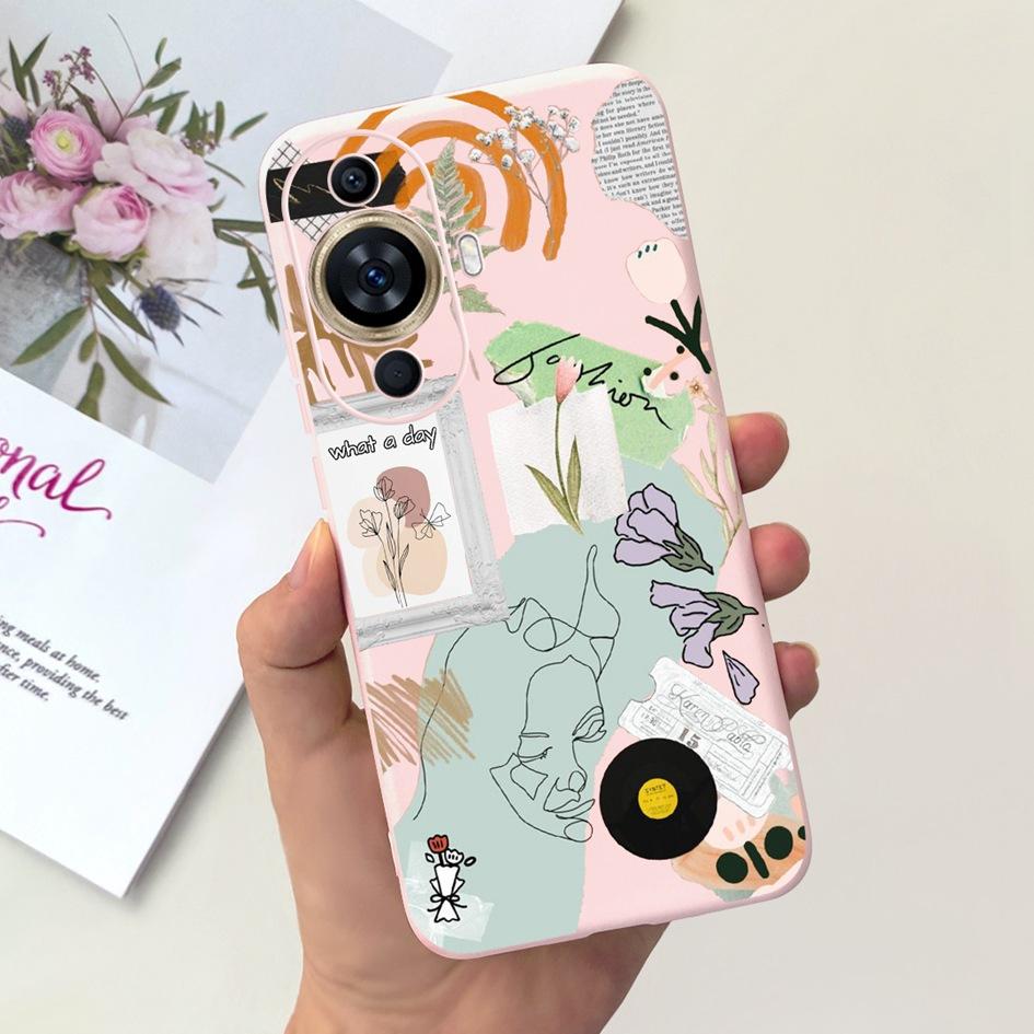 Чехол для Huawei Nova 11 Чехол для телефона Nova 11 Pro Крутой модный узор Мягкий силикон Fundas для Nova 11 Ultra Nova11 FOA-LX9 Чехол-кошелек