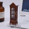 1/12 Кукольный домик Винтажный Имитация Шкаф для хранения Витрина Модель Кукольный дом Гостиная Винный шкаф Мебель Декор Игрушка