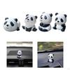 Очаровательная фигурка панды на приборной панели автомобиля для декора дома и офиса