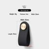 Nordic Soft Leather Anti-Collision Handle for Children's Room - Brass Door, Wardrobe, and Drawer