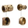 1Sets Garden Hose Quick Connect Water Hose Fitting 3/4 Inches Brass Female And Male Connector