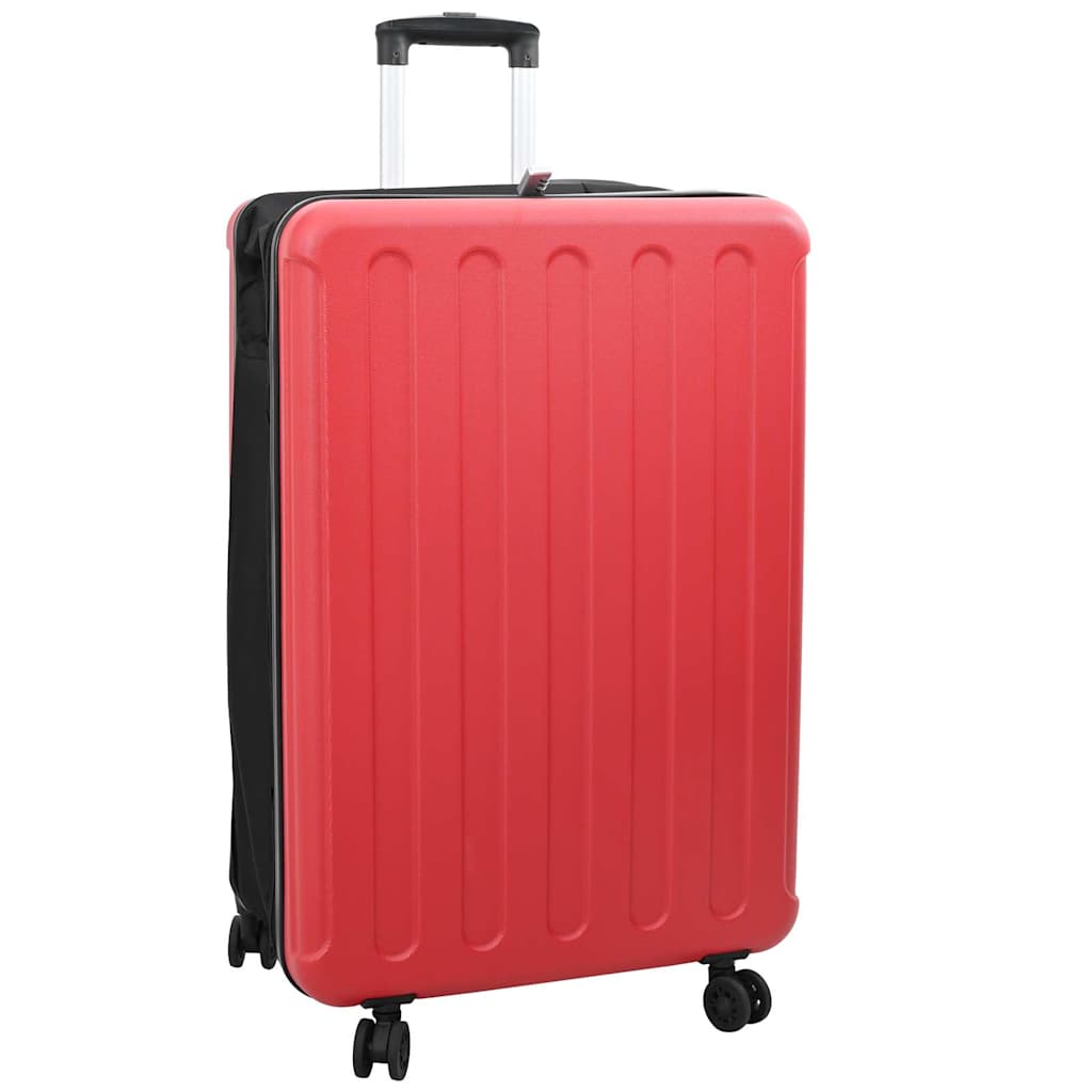 Suitcase with Lock Red 50 x 30 x 76 cm ABS Plastic