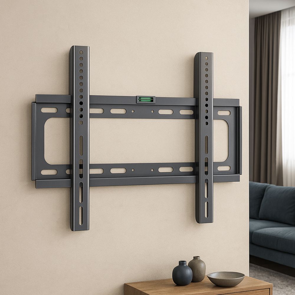 Fixed Mount TV Wall Mount Fixed Space Saving TV Stand Holder Universal TV Bracket Living Room