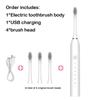 6 Cleaning Modes Smart Toothbrush 42000 Strokes Whitening Toothbrush  Teeth Cleaning