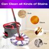 3/6 штук Сменная насадка для швабры, совместимая с Vileda Easy Wring Spin Mop, для сменных насадок из микрофибры O-Cedar