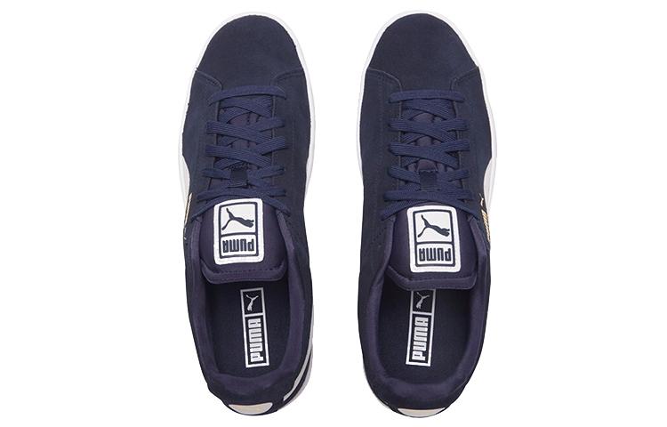 Puma Замшевые скейт-туфли 'Сине-белые' 356414-28