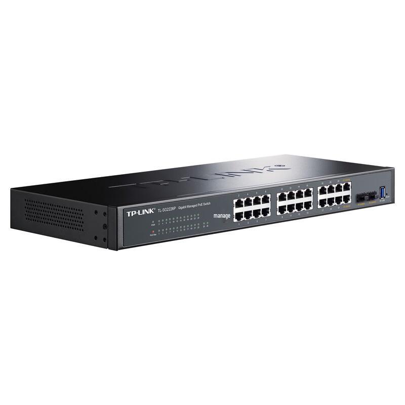 TP-LINK TL-SG2226P 24-Port Gigabit PoE Switch