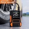 Портативный компрессор, Накачивание под высоким давлением, Быстрая зарядка, со светодиодной подсветкой, для шин, используется для автомобилей/мотоциклов