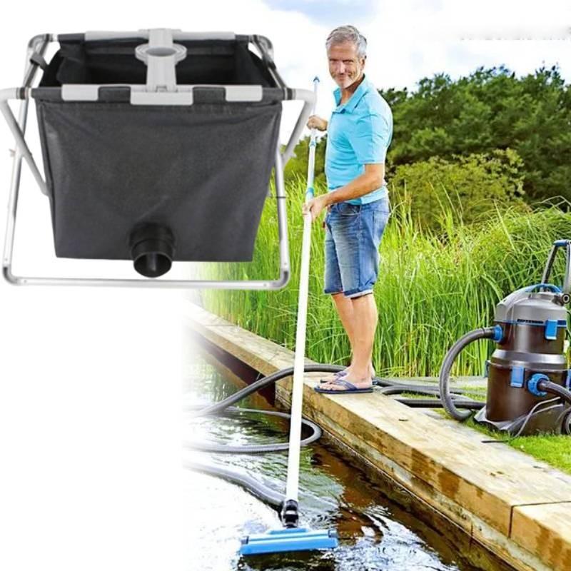 Мощный пылесос для пруда, идеально подходит для очистки от отходов жизнедеятельности рыб и ила в бассейнах