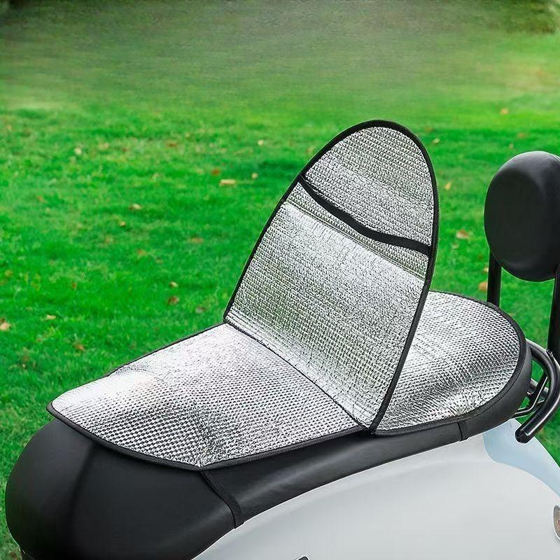 Electric Vehicle Sun Protection Seat Cushion, Summer Heat Insulation and Anti-scald Cover, Waterproof Heat Insulation Seat Cushion