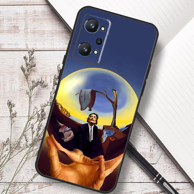 Salvador Dali Art For Realme 14 10 11 12 13 Pro Plus GT 6 6T 5 GT7 Pro C67 C61 C55 C53 C51 C21Y C25S C75 Case