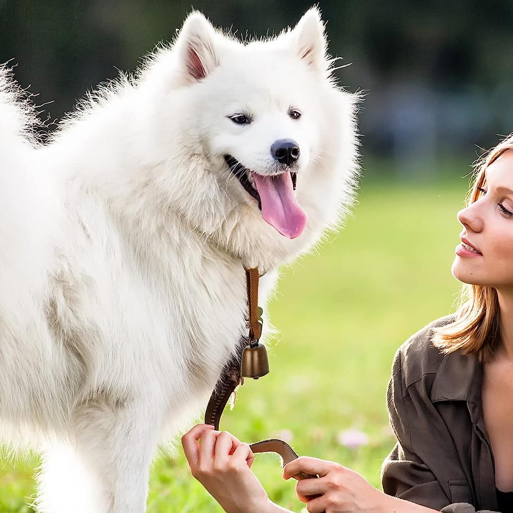 Колокольчик для коровы с отслеживающим шумом, колокольчик для коровы в деревне с нейлоновым ремешком, принадлежности для ошейников для домашних животных