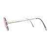 Great Cartier sunglasses 135 2C Decor Two-Point Silver mens Used