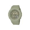 CASIO Women's Liquid Crystal/Analog Dual Display Series Green Watch GMA-S2100BA-3APR