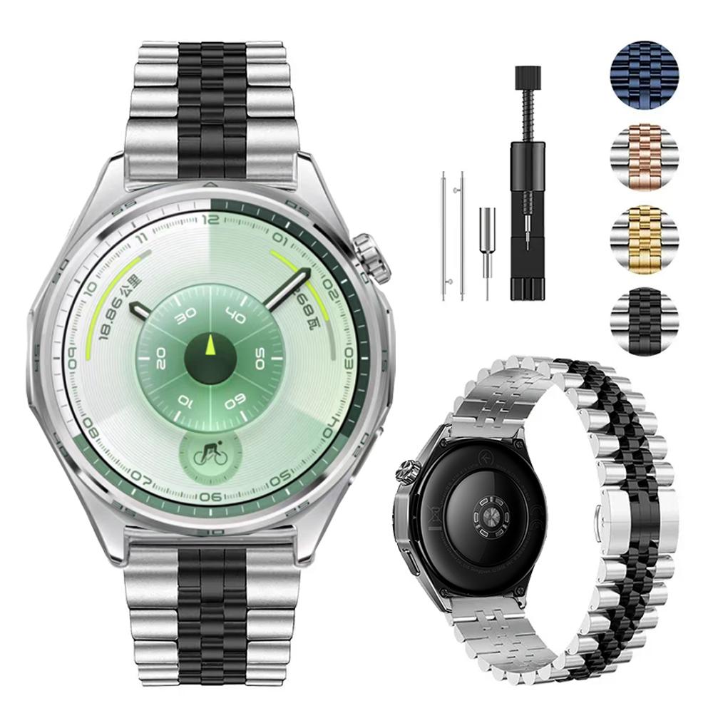Металлический ремешок 22 мм для Huawei Watch GT6 Pro GT5 Pro 46 мм Браслет из нержавеющей стали Ремешок для часов Huawei Watch 5/4/GT6/5/4 GT3 Pro 46 мм
