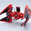 Новый красный космический истребитель MOC, модель, конструктор, выставочный экземпляр, детский подарок на праздник для мальчика