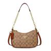 Letter Print Chain Dumpling Bag: Versatile 25cm Fashion Shoulder & Crossbody Handbag