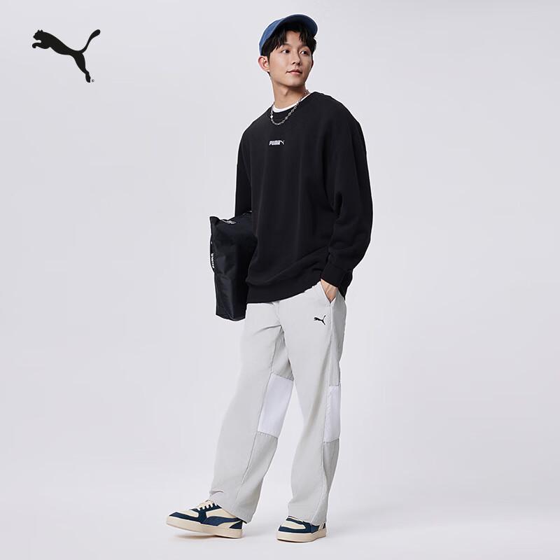 Puma 534365 Флисовая толстовка оверсайз с круглым вырезом