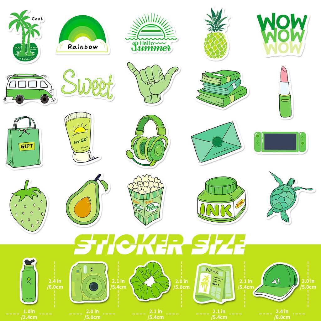 50 шт. новые наклейки, милые наклейки для ноутбука, наклейки для мобильных телефонов