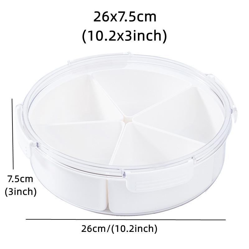 Разделенный сервировочный квадратный поднос для фруктов Тарелка для закусок из сухофруктов Контейнер для конфет, орехов, овощей, сахара Поднос для десертов Тарелка для вечеринок в отеле